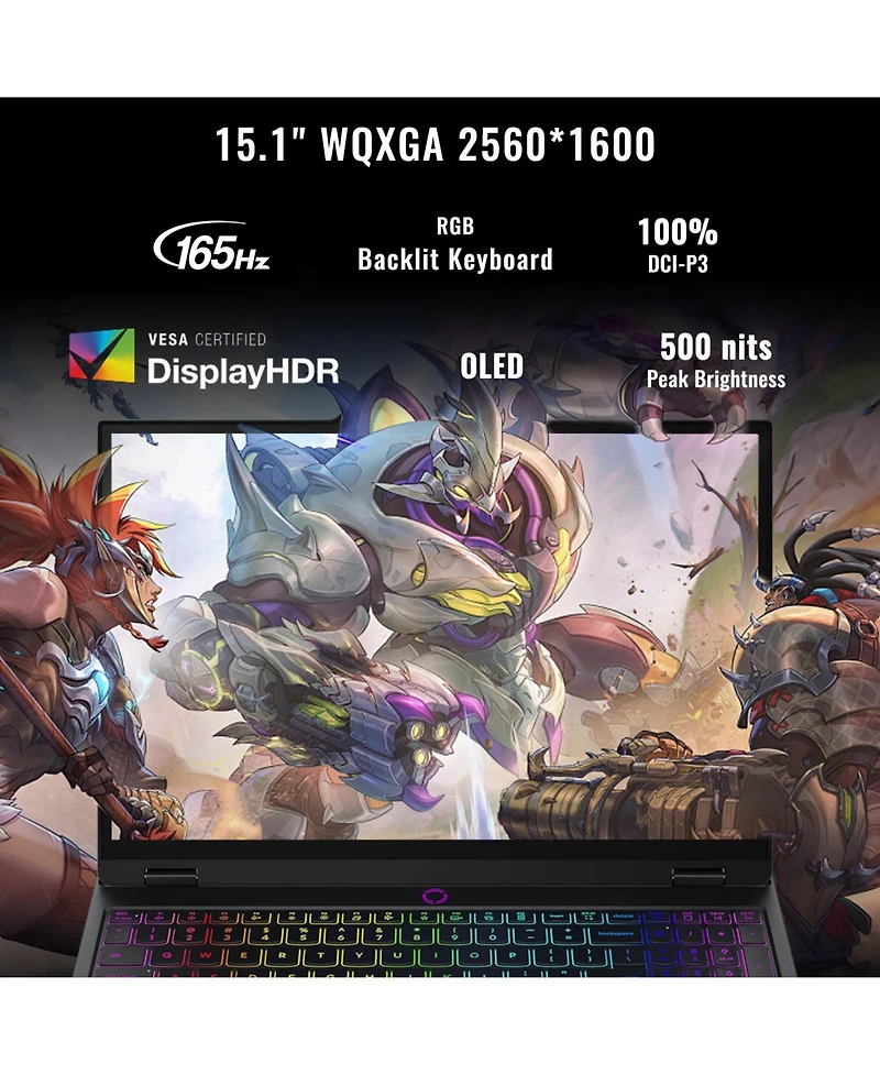 Lenovo Legion 5 15.1" Gaming Traditional Laptop Amd Ryzen 7 260 16GB Ram Nvidia GeForce Rtx 5060 512GB Ssd Storage Windows 11 Home Wqxga 165Hz