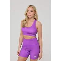 Oosc High Support Elite Crossback Sports Bra - Purple