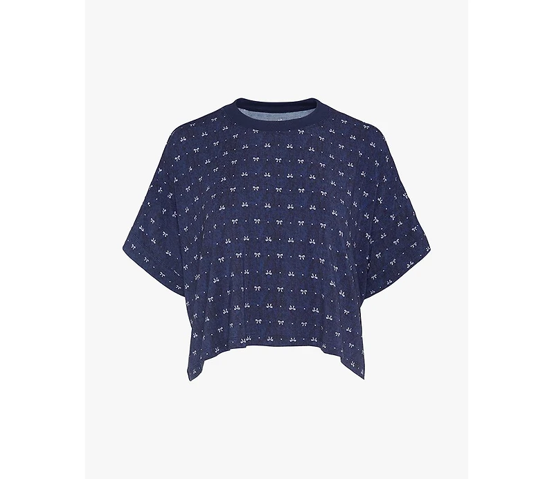 WeWoreWhat Women's Cropped Sleep Tee