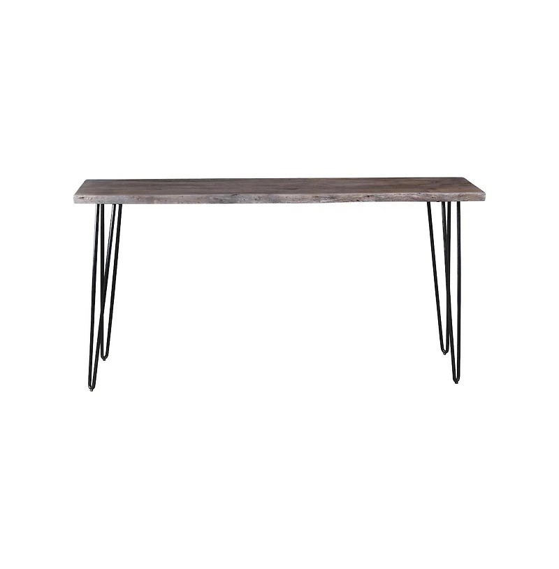 Jofran Nature's Edge Solid Acacia Four Piece 72" Counter Height Dining Set