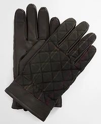 Barbour Men's Darwen Quilted Tartan Gloves