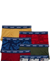 Carter's Little and Big Boys 7- Pack Construction-Themed Briefs