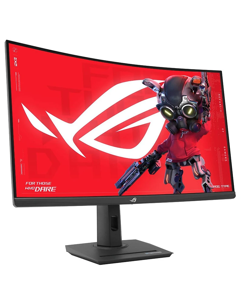 Asus Rog Strix XG32WCS 31.5" 16:9 Wqhd 180Hz Curved Fast Va Lcd Hdr Gaming Monitor