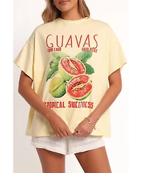 Petal and Pup Women's Guavas Graphic Tee