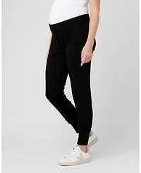 Ripe Maternity Comfy Black Jersey Lounge Pants for Women - Style