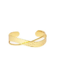 Ottoman Hands Evenness Hammered Bangle Bracelet