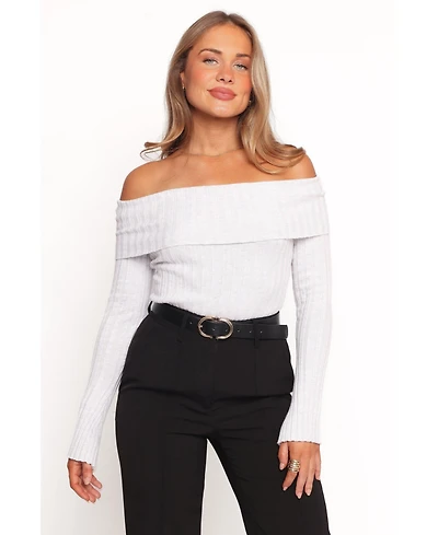 Petal and Pup Women's Anderson Wide Rib Off Shoulder Top