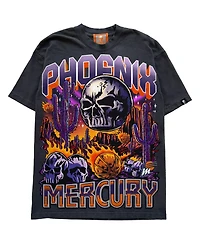 Warren Lotas Men's and Women's Black Phoenix Mercury Planet Vintage T-Shirt
