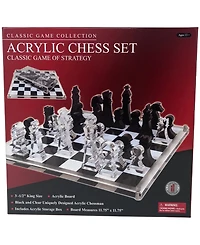 John N. Hansen Co. Classic Game Collection - Acrylic Chess Set