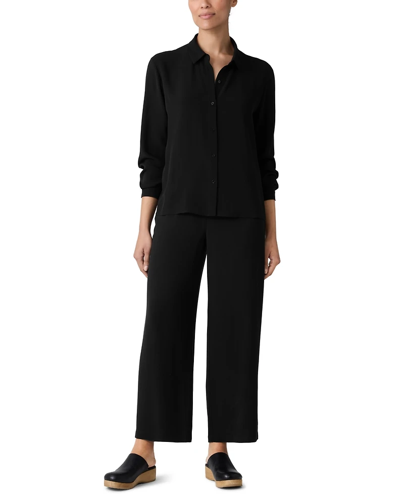 Eileen Fisher Women's Straight Ankle Pants