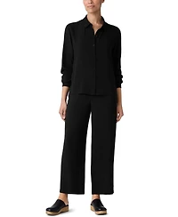 Eileen Fisher Women's Straight Ankle Pants
