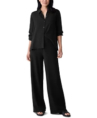 Eileen Fisher Women's High Waist Pants