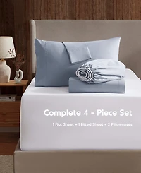 Nestl Premier Collection Deep Pocket 4 Piece Sheet Set