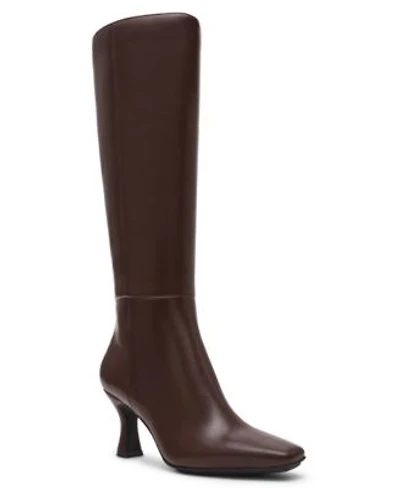Anne Klein Womens Perfektion Snip Toe Knee High Boots Regular Wide Calf