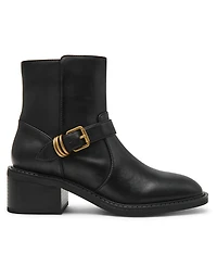Anne Klein Women's Amias Block Heel Booties
