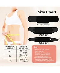 Revive 3 1 Postpartum Belly Band Wrap, Post Partum Recovery, Waist Binder Shapewear