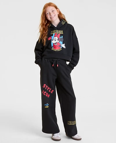 Disney | Macy's Big Girls Minnie Mouse Pullover Hoodie, Exclusive