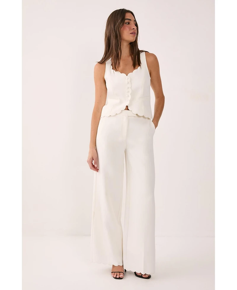 Nasty Gal Women's Button Front Tailored Waistcoat