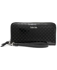 Calvin Klein Women's Moon Signature Embossed Boxed Wallet