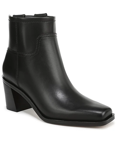 Franco Sarto Women's Ivanna Square Toe Pull On Short Boots