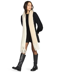 Steve Madden Women's Fringe Lofty Two-Tone Scarf