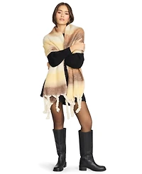 Steve Madden Women's Varsity Striped Fringe Scarf