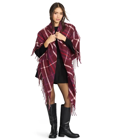 Steve Madden Women's Plaid Midweight Scarf
