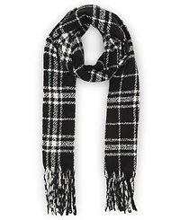 Steve Madden Women's Soft Midweight Plaid Scarf