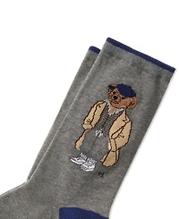 Polo Ralph Lauren Women's Fall Bear Crew Socks
