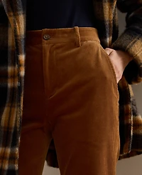 Lauren Ralph Petite High-Rise Corduroy Flare Pants