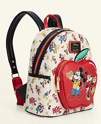 Loungefly Disney | Macy's Mickey Mouse & Minnie Mouse Printed Mini Backpack, Created for Macy's