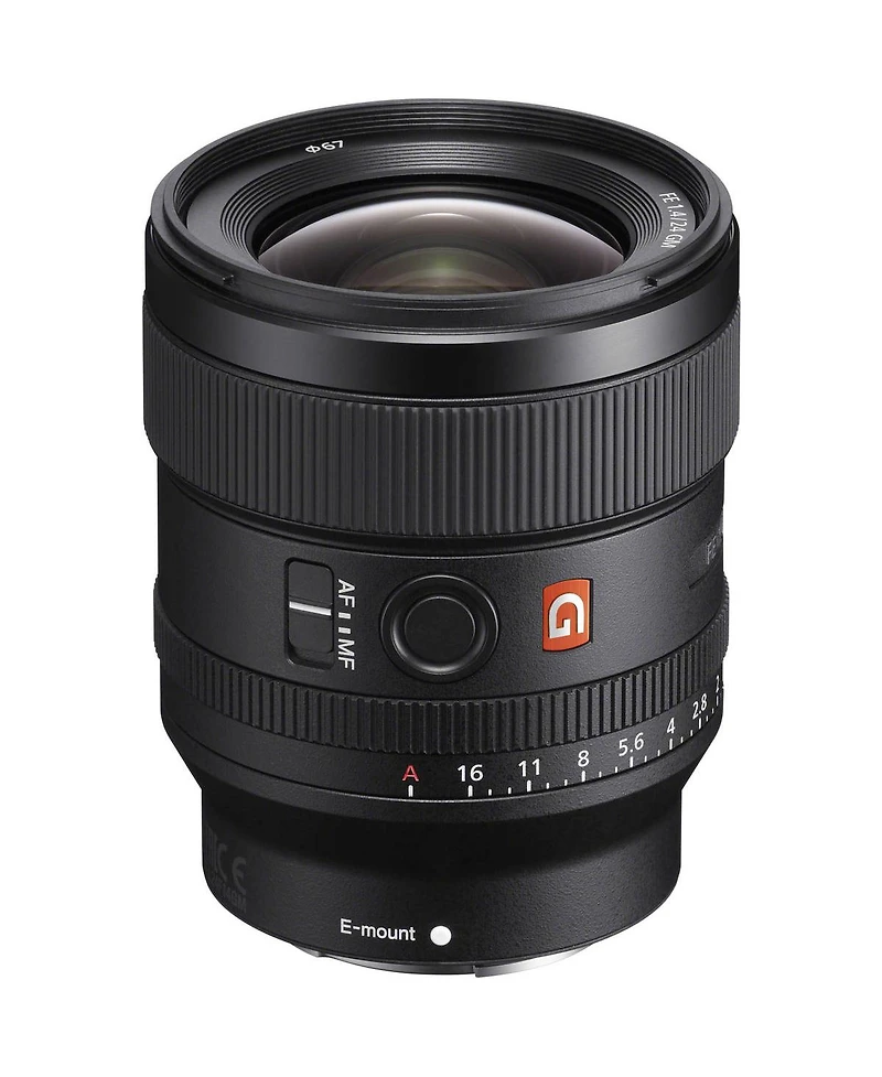 Sony Fe 24mm f/1.4 Gm Lens for Sony E, Bundle with Takama 3-Section Aluminum Video Tripod with Fluid Head, Cleaning Kit, Cleaning Cloth