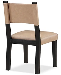 Macai 35.25" Wood Upholstered Side Chair