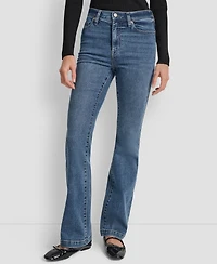 Dkny Jeans Women's High Rise Flare
