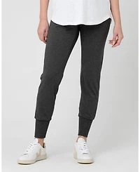 Ripe Maternity Comfortable Charcoal Marle Jersey Lounge Pants