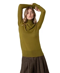 Celtic & Co. Women's British Merino Turtle Neck Sweater