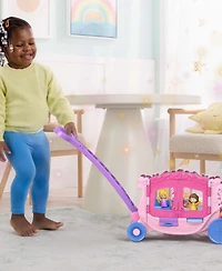 Little People Disney Princess Pull-Along Musical Carriage, 2 Figures