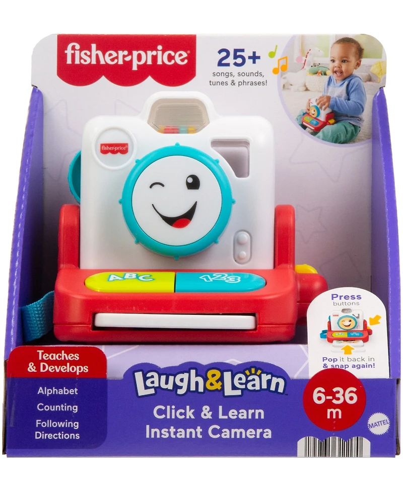 Fisher Price Laugh and Learn Click and Learn Instant Camera