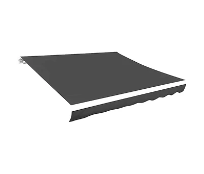 Awning Anthracite Polyester with Pu coating