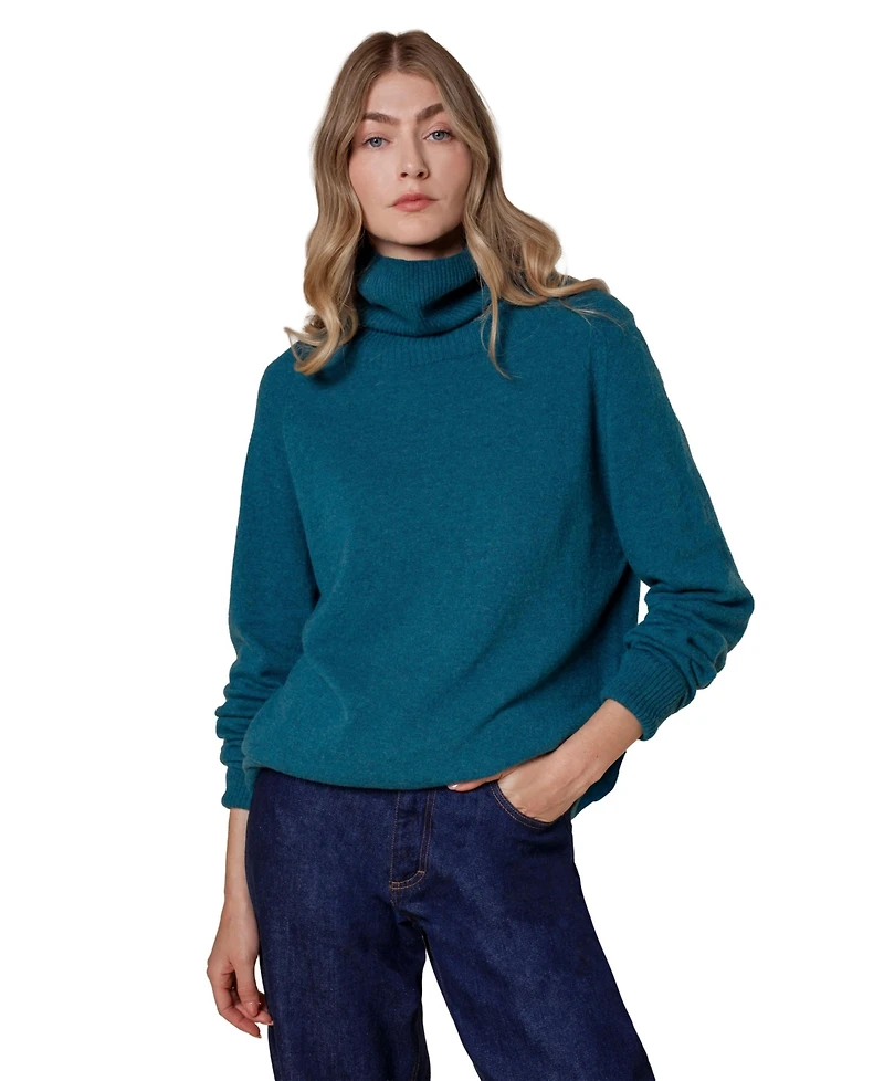 Celtic & Co. British Geelong Slouch Turtle Neck
