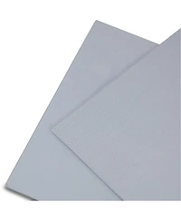 Dainty Home Ridges Reversible Premium Faux Leather 12" x 18" Rectangular Placemats Set of 4