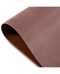 Dainty Home Lucerne Reversible Premium Faux Patent Leather 12" x 18" Rectangular Placemats Set of 4