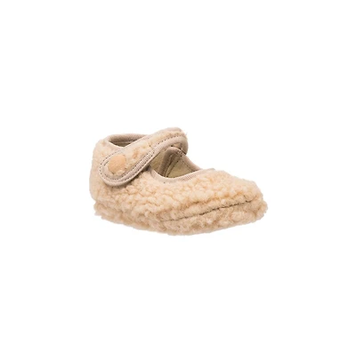Elephantito Infant Girls Shearling Baby Mary Jane