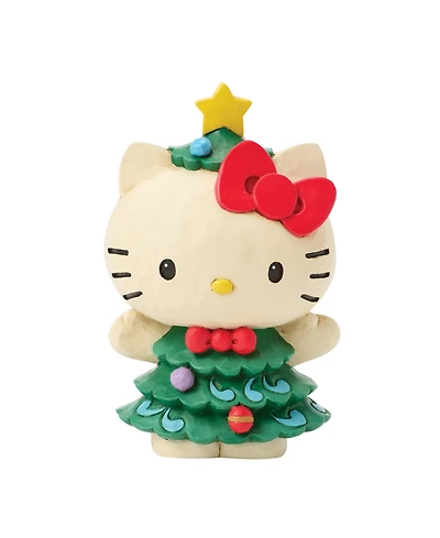 Jim Shore Hello Kitty Christmas Tree Mini Figurine