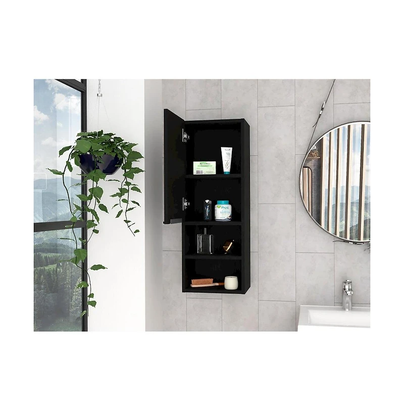 Tuhome Khari 24"" Bathroom Vanity White Mdf