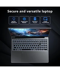 Gaming Laptop, 16 Inch Fhd Display (1920 x 1200), N95 Laptop Computer (up to 3.4GHz), 16GB Ram 1TB Ssd, Supports 180 Angle Opening, Bluetooth, Backlit