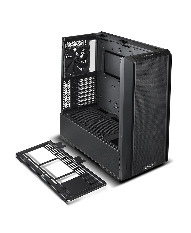 Lian-Li Case Lancool 216RX Middle Tower 4.0mm Tg Pwm Fans Black