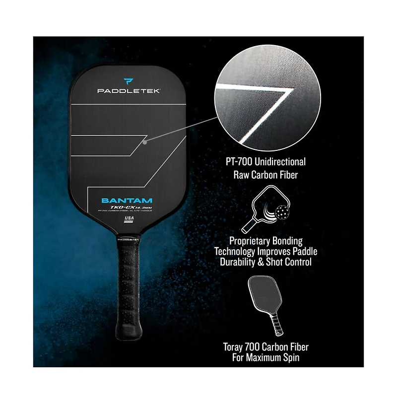 Paddletek Bantam Tko-cx 14.3 Pickleball Paddle