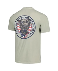 Men's Tan Air Force Falcons Comfort Color T-shirt