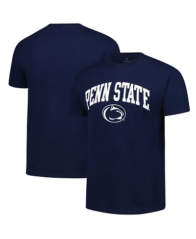 Fanatics Unlabeled Men's Navy Penn State Nittany Lions Distressed Arch Mascot T-Shirt